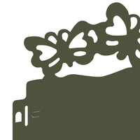 Bordure per prato 20 pcs Verde oliva 103 x 0,05 x 22 cm Acciaio 874817