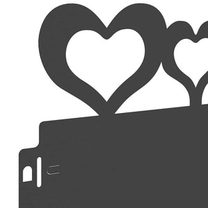 Bordure per prato 20 pcs Nero 103 x 0,05 x 22 cm Acciaio 874829