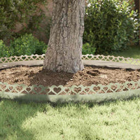 Bordure per prato 30 pcs Argento 103 x 0,05 x 22 cm 874842