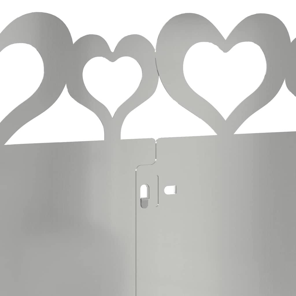 Bordure per prato 30 pcs Argento 103 x 0,05 x 22 cm 874845