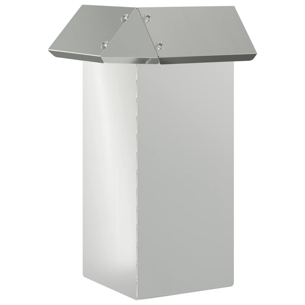 Recinto per lumache 4 pcs Argento 13,5 x 13,5 x 25 cm 874870