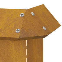 Recinto per lumache Ruggine 13,5 x 13,5 x 25 cm 874871