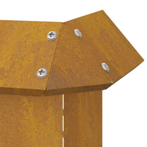 Recinto per lumache Ruggine 13,5 x 13,5 x 25 cm 874871