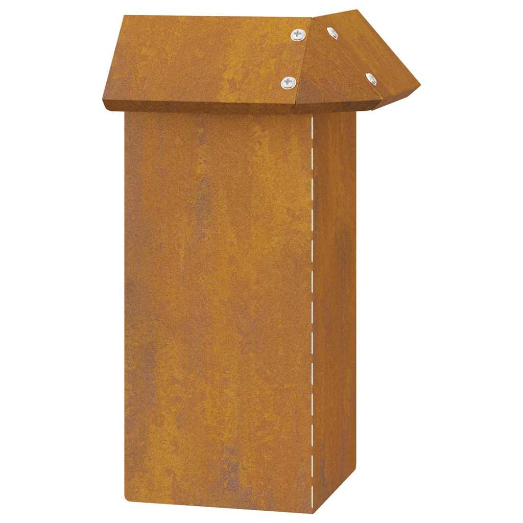 Recinto per lumache Ruggine 13,5 x 13,5 x 25 cm 874871