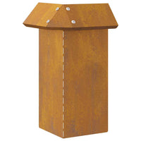 Recinto per lumache Ruggine 13,5 x 13,5 x 25 cm 874871