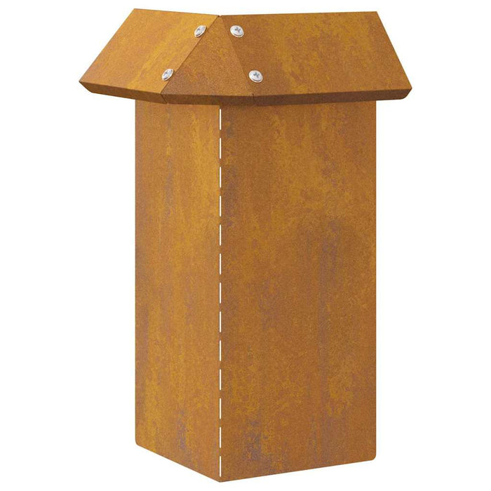 Recinto per lumache Ruggine 13,5 x 13,5 x 25 cm 874871