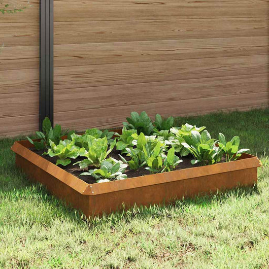 Recinzioni per lumache 8 pcs Ruggine 874881