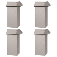 Recinzioni per lumache 8 pcs Ruggine 874881