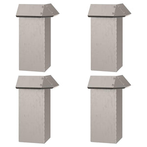 Recinzioni per lumache 8 pcs Ruggine 874881