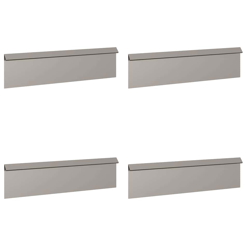 Recinzioni per lumache 8 pcs Ruggine 874881