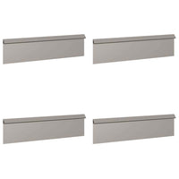 Recinzioni per lumache 8 pcs Ruggine 874881