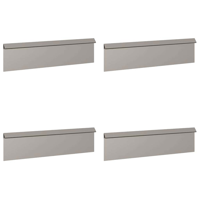 Recinzioni per lumache 8 pcs Ruggine 874881