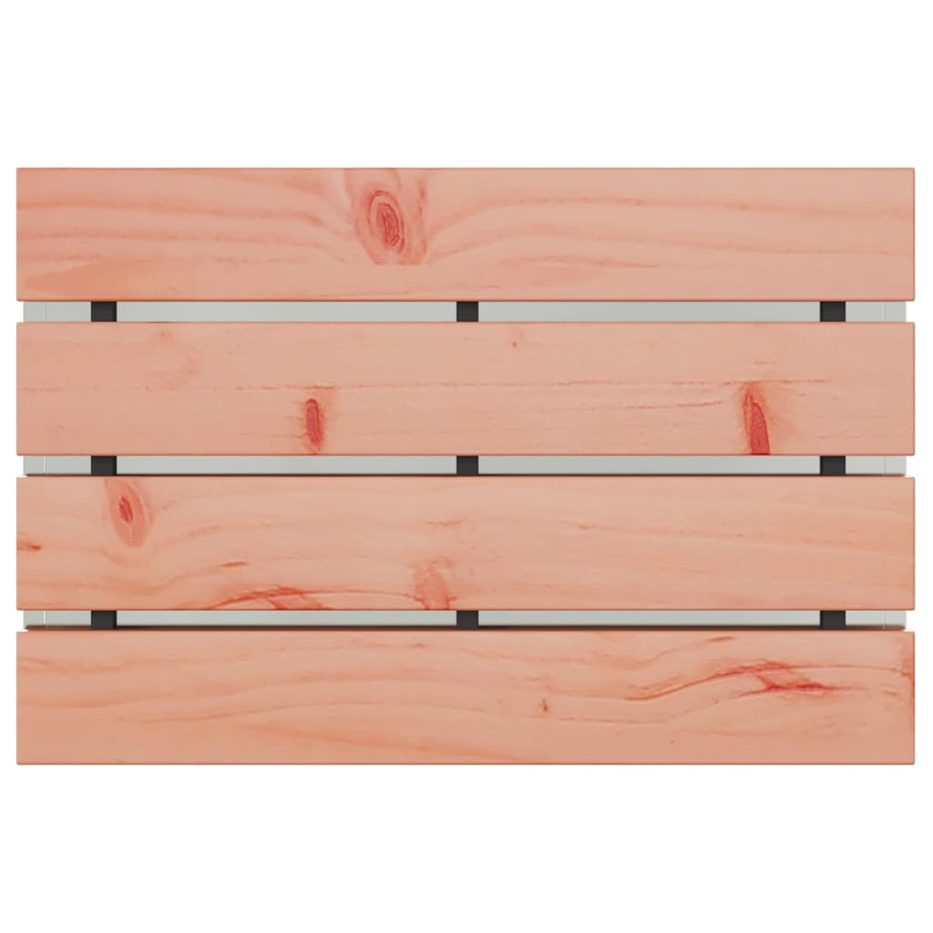 Panchina da giardino Argento 60 x 40 x 43 cm Acciaio zincato 874896