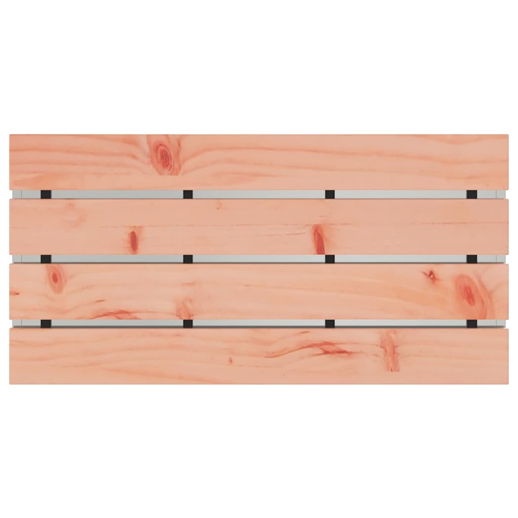 Panchina da giardino Argento 80 x 40 x 43 cm Acciaio zincato 874903