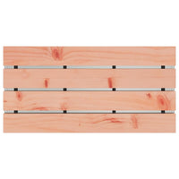 Panchina da giardino Argento 80 x 40 x 43 cm Acciaio zincato 874903