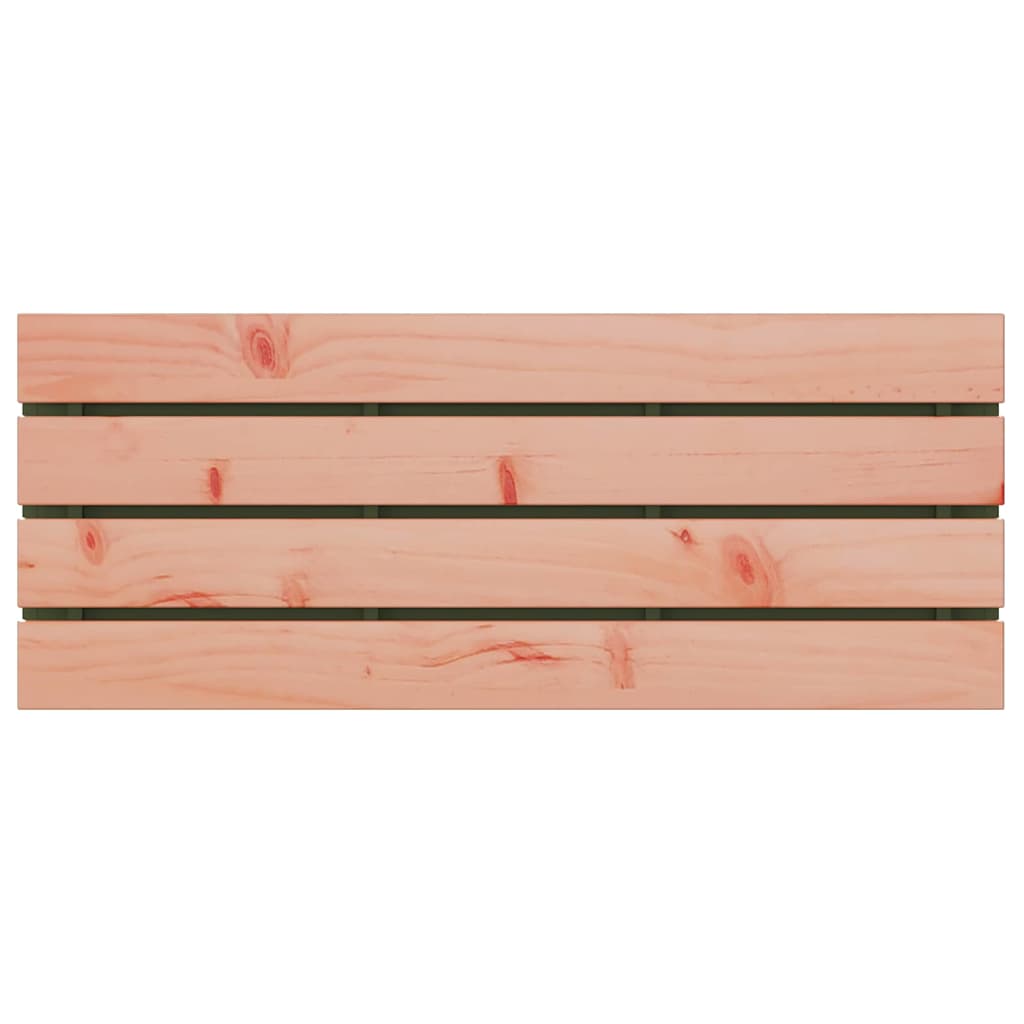 Panchina da giardino Oliver verde 100 x 40 x 43 cm Acciaio 874908