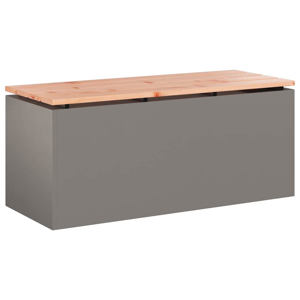 Panchina da giardino Ruggine 100 x 40 x 43 cm acciaio corten 874911