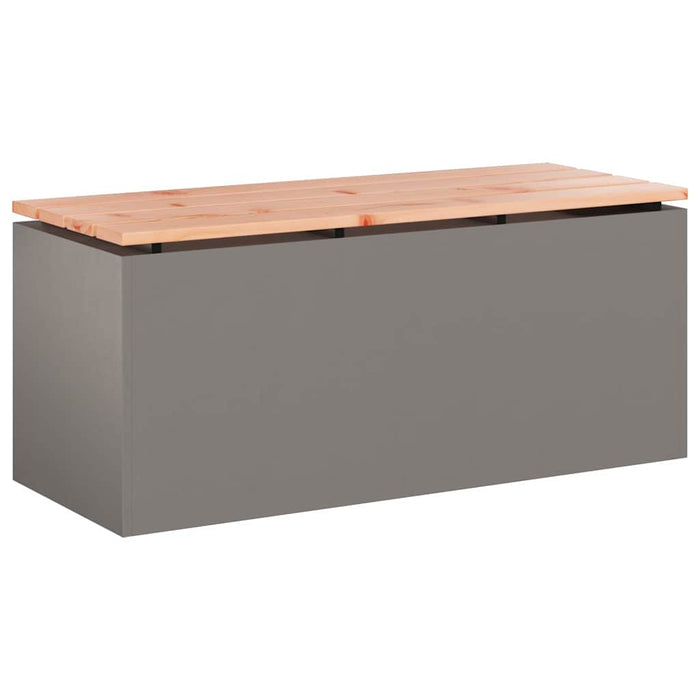 Panchina da giardino Ruggine 100 x 40 x 43 cm acciaio corten 874911