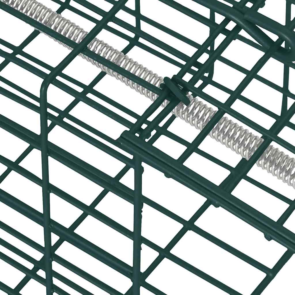 Trappola per animali Verde 31 x 13 x 12cm Acciaio 42017309