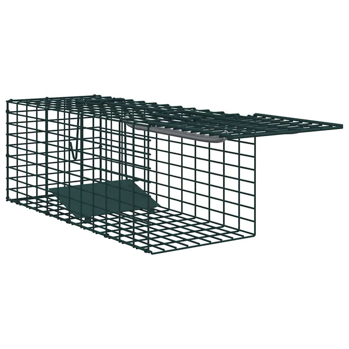 Trappola per animali Verde 31 x 13 x 12cm Acciaio 42017309