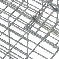 Trappola per animali Antracite 31 x 13 x 12cm Acciaio 42017310