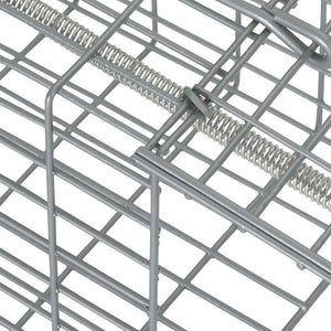 Trappola per animali Antracite 31 x 13 x 12cm Acciaio 42017310