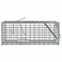 Trappola per animali Antracite 31 x 13 x 12cm Acciaio 42017310