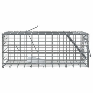 Trappola per animali Antracite 31 x 13 x 12cm Acciaio 42017310