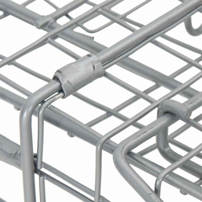 Trappola per animali Antracite 61 x 20 x 21.5 cm Acciaio 42017312