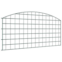 Set di Recinzione per Stagno 5 pcs Verde 100 x 50 cm Acciaio 42017313