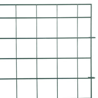 Set di Recinzione per Stagno 5 pcs Verde 100 x 50 cm Acciaio 42017314