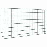 Set di Recinzione per Stagno 5 pcs Verde 100 x 50 cm Acciaio 42017314