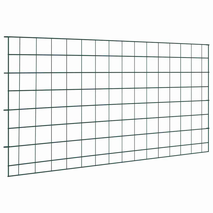 Set di Recinzione per Stagno 5 pcs Verde 100 x 50 cm Acciaio 42017314