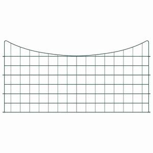 Set di Recinzione per Stagno 5 pcs Verde 100 x 50 cm Acciaio 42017315