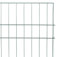 Set di Recinzione per Stagno 5 pcs Verde 100 x 50 cm Acciaio 42017316