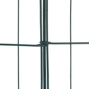 Set di Recinzione per Stagno 5 pcs Verde 100 x 50 cm Acciaio 42017316