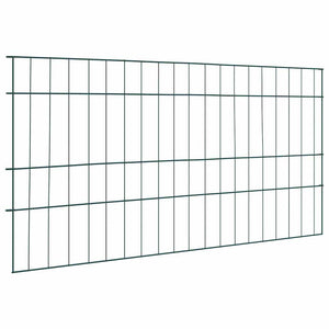 Set di Recinzione per Stagno 5 pcs Verde 100 x 50 cm Acciaio 42017316