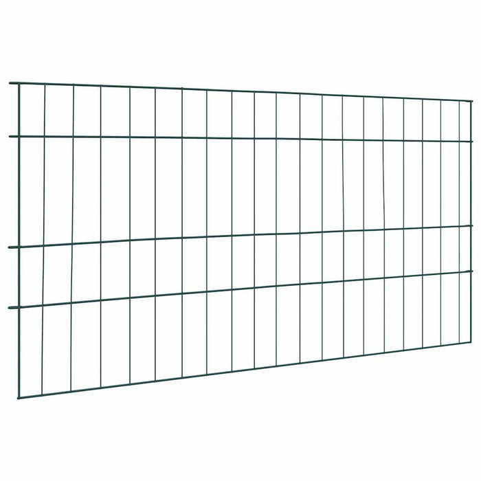 Set di Recinzione per Stagno 5 pcs Verde 100 x 50 cm Acciaio 42017316