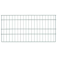 Set di Recinzione per Stagno 5 pcs Verde 100 x 50 cm Acciaio 42017316
