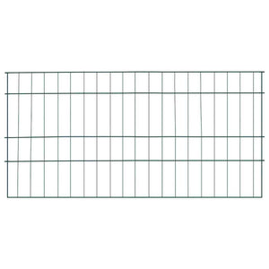 Set di Recinzione per Stagno 5 pcs Verde 100 x 50 cm Acciaio 42017316