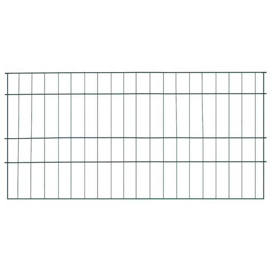 Set di Recinzione per Stagno 5 pcs Verde 100 x 50 cm Acciaio 42017316