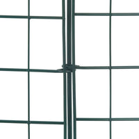 Set di Recinzione per Stagno 8 pcs Verde 50 x 80 cm Acciaio 42017317