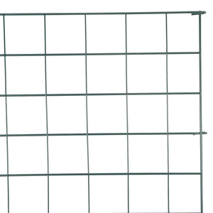 Set di Recinzione per Stagno 8 pcs Verde 50 x 80 cm Acciaio 42017318