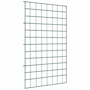 Set di Recinzione per Stagno 8 pcs Verde 50 x 80 cm Acciaio 42017318