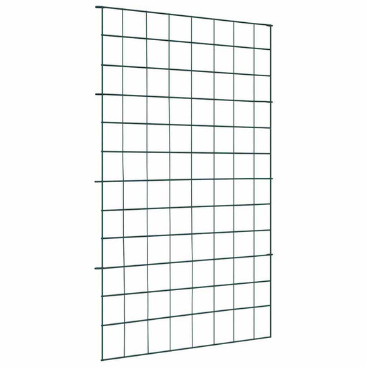 Set di Recinzione per Stagno 8 pcs Verde 50 x 80 cm Acciaio 42017318