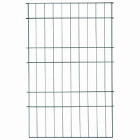 Set di Recinzione per Stagno 8 pcs Verde 50 x 80 cm Acciaio 42017320