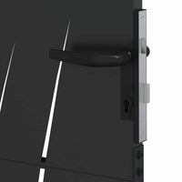 Cancello da giardino, Cancello da Giardino 105x75 cm Acciaio Corten Design Erba 42015890