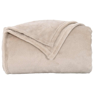 Coperta Beige 130 x 150 cm Panno 42016757