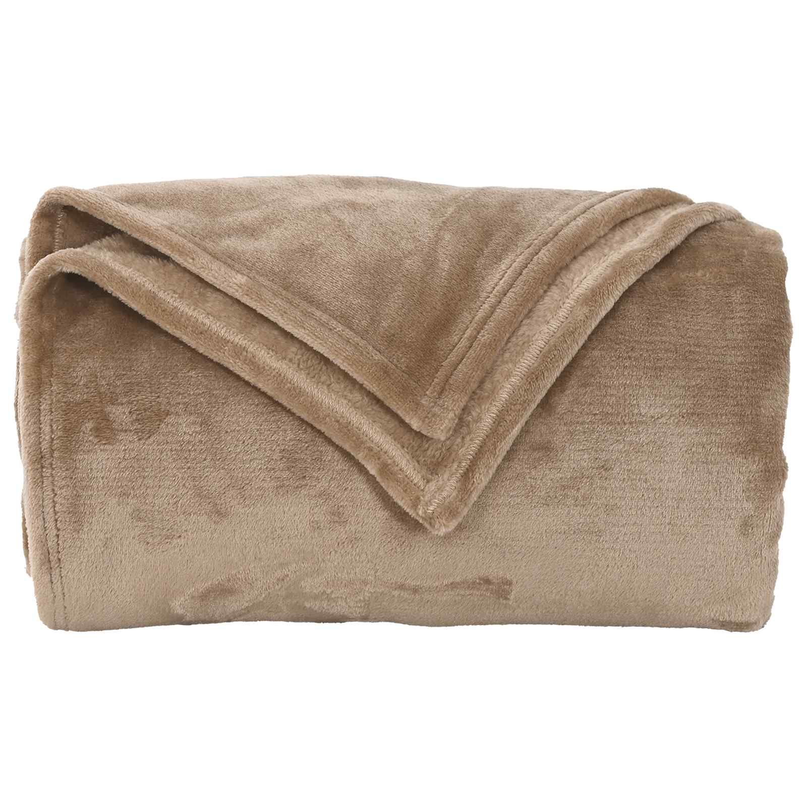 Coperta Cammello 130 x 150 cm Panno 42016761