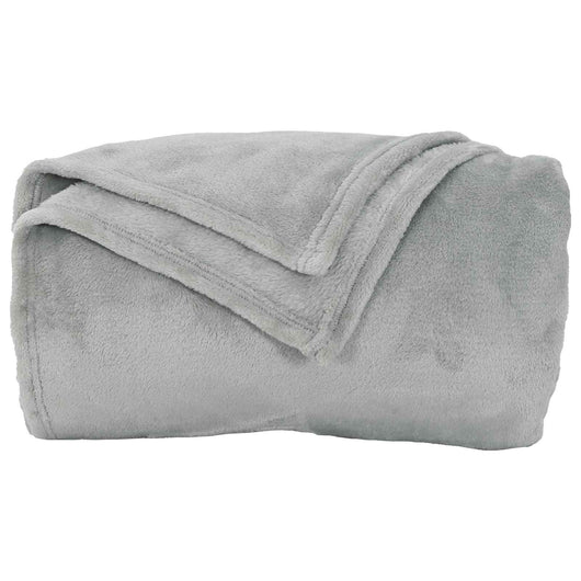 Coperta Grigio 150 x 200 cm Panno 42016770